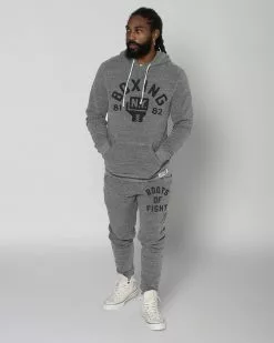 ROF Boxing Grey Pullover Hoody