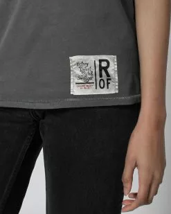 ROF COLLECTION ROF Women's Grey Tee 16 ROF COLLECTION ROF Women's Grey Tee