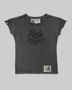 ROF COLLECTION ROF Women's Grey Tee 19 ROF COLLECTION ROF Women's Grey Tee