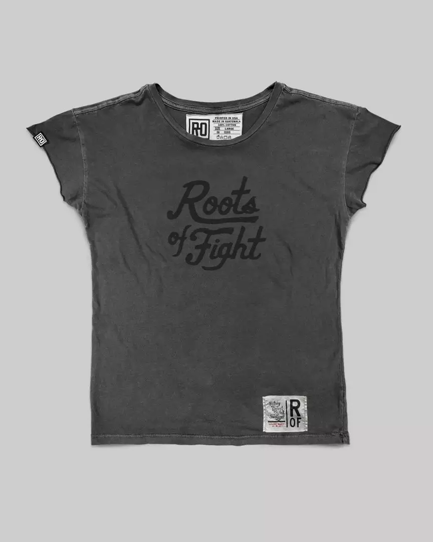 ROF COLLECTION ROF Women's Grey Tee 11 ROF COLLECTION ROF Women's Grey Tee