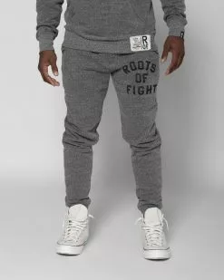 ROF Roots Of Fight Super Soft Grey Sweatpants