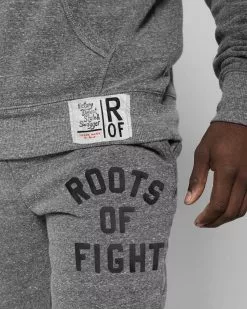 ROF Roots Of Fight Super Soft Grey Sweatpants