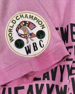 Roy Jones Jr. 9x Champion Pink Tee SPORT AND ICON