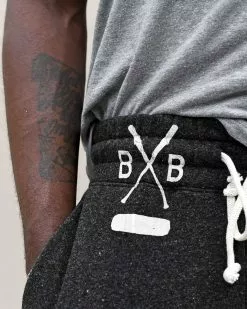 NEW ARRIVALS Satchel Paige NY Black Shorts