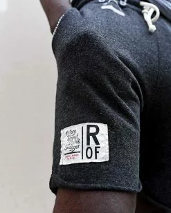 NEW ARRIVALS Satchel Paige NY Black Shorts