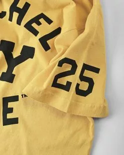 Satchel Paige NY Yellow Tee NEW ARRIVALS