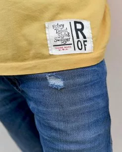 Satchel Paige NY Yellow Tee NEW ARRIVALS