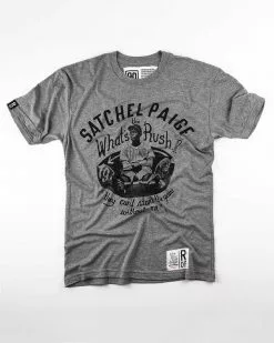 Satchel Paige What's The Rush Grey Tee NEW ARRIVALS