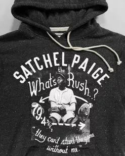 SPORT AND ICON Satchel Paige Whats The Rush Pullover Hoody