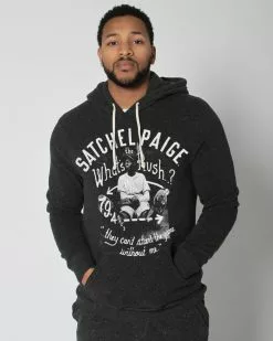SPORT AND ICON Satchel Paige Whats The Rush Pullover Hoody