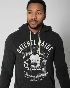 SPORT AND ICON Satchel Paige Whats The Rush Pullover Hoody