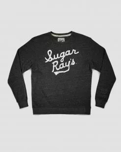 SPORT AND ICON Sugar Ray Robinson Black Sweatshirt