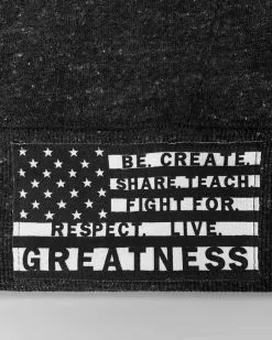 SPORT AND ICON Sugar Ray Robinson Black Sweatshirt