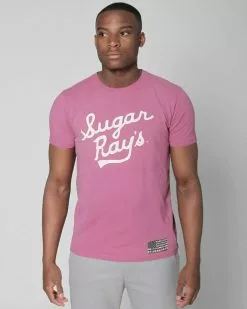 Sugar Ray Robinson Pink Tee