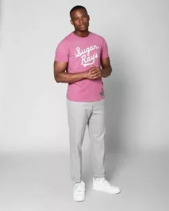 Sugar Ray Robinson Pink Tee