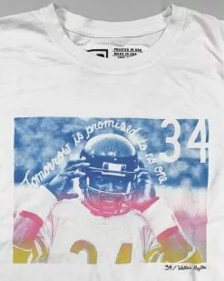 Walter Payton Photo White Tee