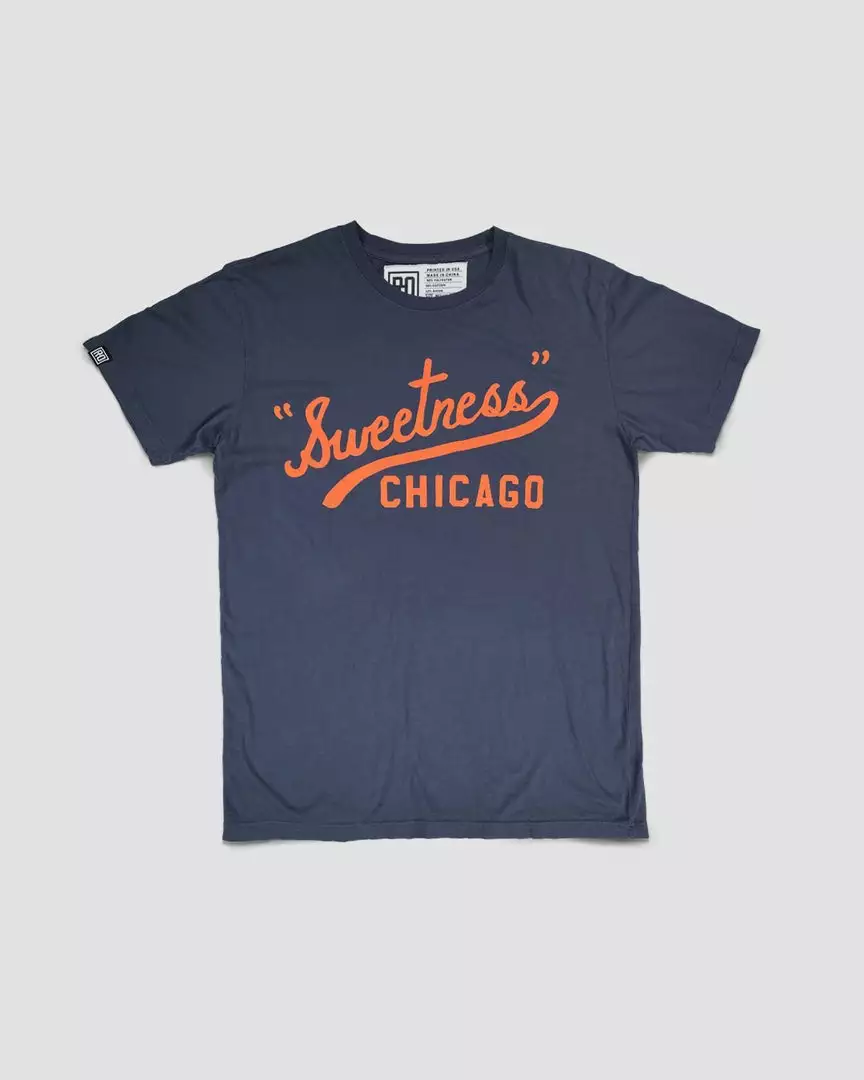 SPORT AND ICON Walter Payton Sweetness Script Tee 9 SPORT AND ICON Walter Payton Sweetness Script Tee