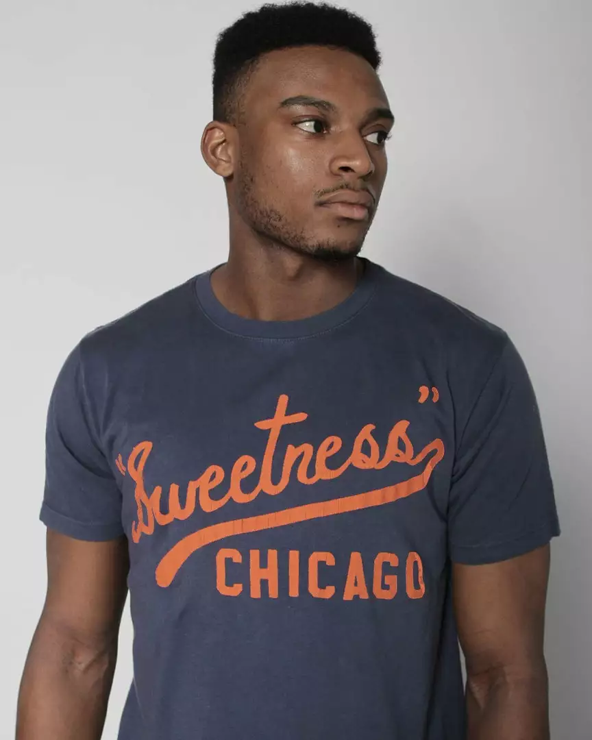 SPORT AND ICON Walter Payton Sweetness Script Tee 4 SPORT AND ICON Walter Payton Sweetness Script Tee