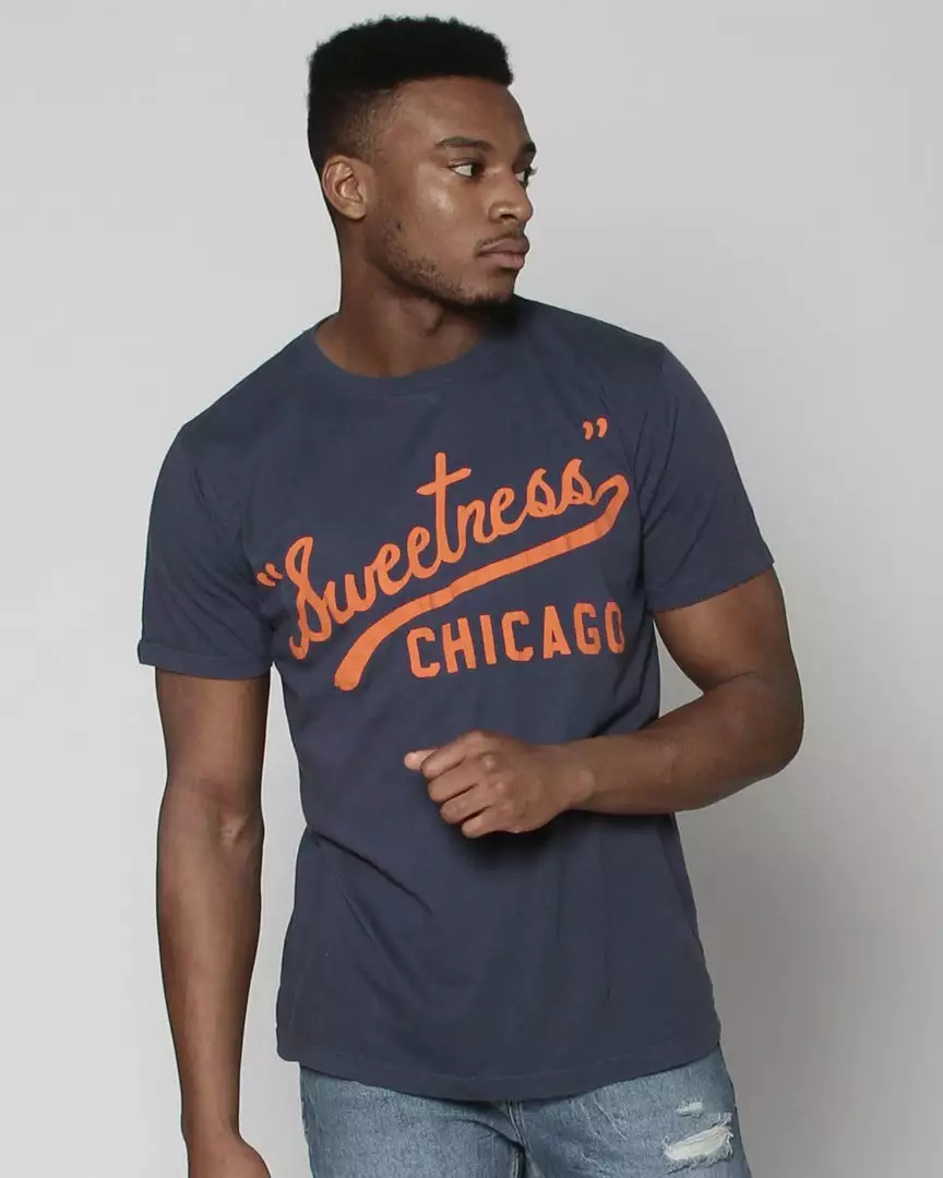 SPORT AND ICON Walter Payton Sweetness Script Tee 3 SPORT AND ICON Walter Payton Sweetness Script Tee