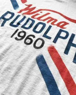 Wilma Rudolph 1960 Vintage White Tank SPORT AND ICON