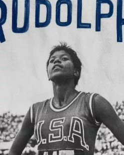 SPORT AND ICON Wilma Rudolph Photo Women's Tee 14 SPORT AND ICON Wilma Rudolph Photo Women's Tee