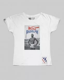SPORT AND ICON Wilma Rudolph Photo Women's Tee 17 SPORT AND ICON Wilma Rudolph Photo Women's Tee
