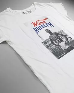 SPORT AND ICON Wilma Rudolph Photo Women's Tee 16 SPORT AND ICON Wilma Rudolph Photo Women's Tee