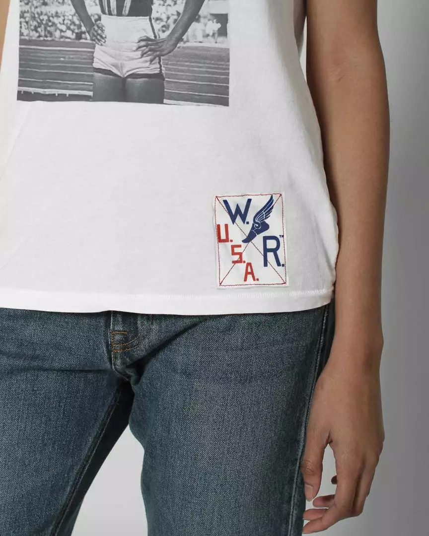 SPORT AND ICON Wilma Rudolph Photo Women's Tee 5 SPORT AND ICON Wilma Rudolph Photo Women's Tee